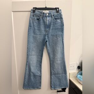 Denim Forum Twiggy High Rise Flare Jeans